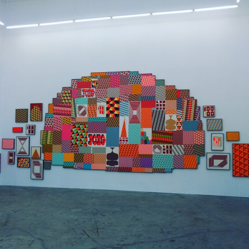 Barry McGee, from "China Boo" at Ratio 3, 2015